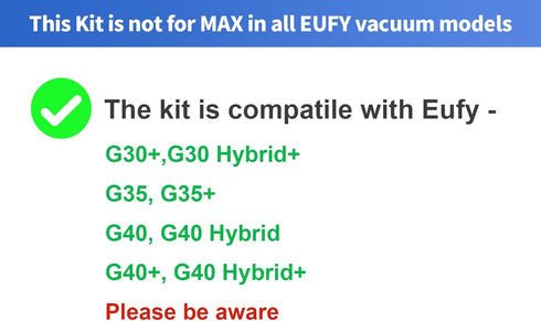 14 Pack Replacement Parts Compatible with Eufy RoboVac G35, G35+, G40, G40 Hybrid, G40+, G40 Hybrid+,G30+,G30 Hybrid+ Accessory Robotic Vacuum Cleaner Filters, Side Brushes,Rolling Brushes
