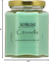Citronella Scented Blended Soy Candle for Indoor Use by Just Makes Scents (Citronella)