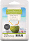 Scentsationals Coconut Vacay 2.5 oz Fragrant Melts, 6 Scented Wax Cubes, Small Green
