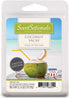Scentsationals Coconut Vacay 2.5 oz Fragrant Melts, 6 Scented Wax Cubes, Small Green