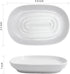 WUCYLKA (1 Pack) Ceramic Marble Pattern Soap Dish, Textured Raised Soap Saver Tray for Shower Bathroom Kitchen Sink