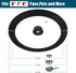 Universal Lid for Pots, Pans, and Skillets, Silicone Replacement Pan Cover for 6", 7", 8" Diameter Cookware