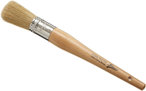 Ateco Pastry Brush Baking Supply, 1 1/16" Round, Brown