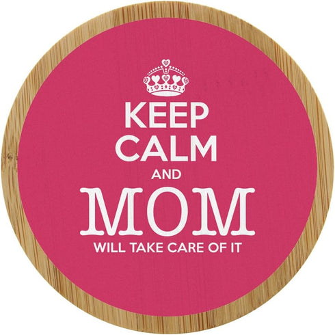 ThisWear for Mom Gift Seal Pot Decorative Jar - Keep Calm and Mom Will Take Care of It Decor