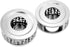 QWORK 2 Pack Tea Kettle Warmer, Brushed Stainless Steel with Hollow Frame and Tea Candle Holder, Silver