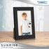 Icona Bay - 4x6 Picture Frames - Black, 5 Pack - Painted Solid One-Piece Wood Composite, Modern Farmhouse