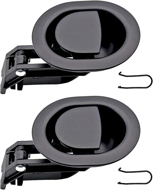 2Pcs Universal Heavy-Duty Metal Recliner Release Pull Handles, Fits Ashley, Lazy Boy, Most Brands, 3" x 3.5"