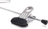 6 Quality Heavy Duty Pants Hangers, Extra Wide Adjustable Clips, Multi Stackable Add on Hangers, Chrome
