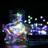 CYLAPEX 12 Pack 7ft Multicolor Fairy Lights String Battery Operated Fairy Lights Firefly Lights Micro LED Starry String