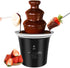 ZEVELOO MINI Chocolate Fountain Machine Small Electric Chocolate Fondue Fountain Machine for Party