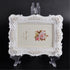 Transparent Plastic Display Stand, Black Plastic Easel for Photo Holder, Displays Picture Frames, Decorative Plates,