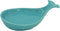 Aqua Blue Whale Spoon Rest for Kitchen Counter, Ceramic Spoon Holder for Stove Top, Modern Farmhouse Kitchen Décor, 7.8