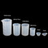 Gartful 700ml Extra Large Silicone Measuring Cups Set of 2, Nonstick Reusable Craft Mixing Cups for Epoxy, 23 oz