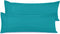 Nestl Body Pillow Cover, Soft Lightweight Teal Microfiber 20x54 Inches, Set of 2