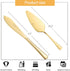 Wedding Cake Knife and Server Set, Mr and Mrs Forks, Cake Cutter Set for Wedding Anniversary and Bridal Shower Gifts