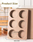 3.7inch 6 Muffin Top Pan for Baking with Lid Jumbo Size, Cup Straight Side Professional English Muffin Cupcake Pan