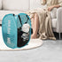 2Pack Collapsible Laundry Baskets, Pop Up Laundry Hamper Mesh Storage Bins for Kids Laundry, Blue