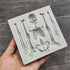 Skull Silicone Fondant Cake Mold, Halloween Skeleton Chocolate Mold for Kitchen Baking and Cake Decorating