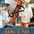 Orange Chef Knife Bag with 20 Slots, Cutlery Knives Holders, Portable Canvas Knife Roll Storage for Cooking