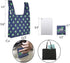 6 Pack Reusable Shopping Grocery Bags with Pouch, Foldable, Washable, Heavy Duty Tote, Eco-Friendly