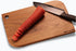 Single Block Wooden Cutting/Chopping/Serving Board, Acacia Wood, 13 x 8.5 Inch, Handcrafted in India