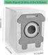 12 Pack i3, i3+, i7, i7+, i8, i8+, i4, i4+, i1, i1+, i6, i6+, j7, j7+, s9, s9 Dust Bin Bags Compatible for Robotic