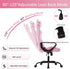 Tffnew High Back Ergonomic Leather Office Chair - Adjustable Swivel Desk Chair with Lumbar Support and Headrest