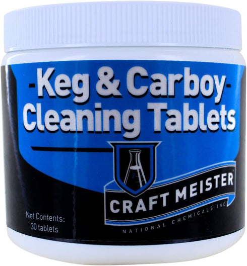 Keg And Carboy Cleaning Tablets - 30 Count