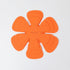 Pot/Pan Protectors, Set of 3, Dia. 8" 10" 12" Orange