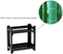 GOBAM Multi-Function Cosmetic Organizer, Vanity Makeup Holder for Bathroom, Easy Assembly, No Screws, Black Bamboo