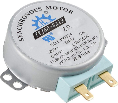 Microwave Oven Synchronous Motor Replacement for Frigidaire 5304464113 and Panasonic F63265G60AP F63265G60CP