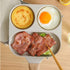 Egg Frying Pan, Nonstick Grill Pan, Aluminum Alloy Divided Frying Pan, 3 Cup, Heat Resistant Handle
