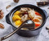 Large Wooden Soup Ladle Spoon with Long Handle, Handmade Teak Wood Serving Spoon, Big Porridge Soup Scoop for Kitchen