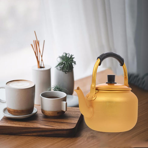 Stainless Steel 1L Hot Water Kettle, Whistling Tea Kettle with Infuser, Gooseneck Pour Over Coffee Pot for Fast Heating