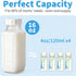 1 Pack 16 Oz Syntic Glass Milk Storage Bottle with Airtight Lid & Pour Spouts, Milk Storage Containers for Fridge