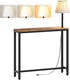 YATINEY Narrow Console Table, 29.5" Behind Couch Table, Small Entryway Table with