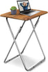 Tv Trays Folding Tv Table, Dinner Table for Eating with Sturdy Metal