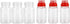 Portable Travel Spice Containers, Multi Spice Jars Storage with Lids for Camping, BBQ, Backpacking with 6 Seasoning