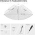 7x7 Inch Set 2, Sezanrpt Corner Shelf Wall Mount of White Acrylic Corner Floating Shelves, Corner Wall Organizer Shelf