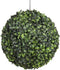 OOKi-Artificial Boxwood Ball Topiary Lifelike Plants, Half Round Topiary for Home Garden, Front Patio, Indoor/Outdoor