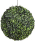 OOKi-Artificial Boxwood Ball Topiary Lifelike Plants, Half Round Topiary for Home Garden, Front Patio, Indoor/Outdoor