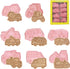 Transportation Vehicle Cookie Cutters with Plunger Stamper 8 Piece Construction Vehicles Cookie
