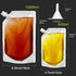 Concealable Reusable Cruise Sneak Flask Liquor Kit, Travel Plastic Flasks for Sneak Drink (6-5-0 Kit)