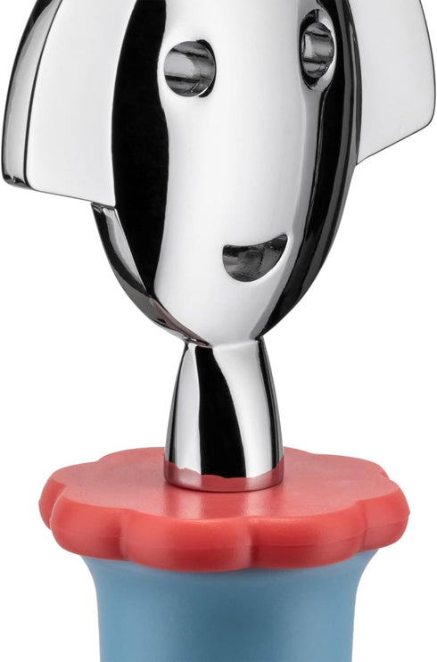 Alessi Anna Stop Bottle Stopper, One Size, Light Blue
