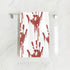 senya Halloween Scary Bloody Zombie Hand Towel, Ultra Soft Luxury Bathroom Towels (30"x15")