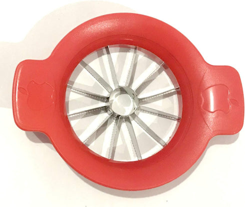 Apple Cutter Stainless Steel Fruit Slicer, 12 Sharp Serrated Blades for Apple, Pear, Potato, Premium Divider
