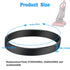 Vacuum Belt Replacement for Dirt Devil Style 4/5, Compatible with Models: 3720310001, 1540310001