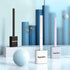 Toilet Brush with Holder, Silicone Toilet Brush and Cleaning Brush Set for Household Bathroom (Black)