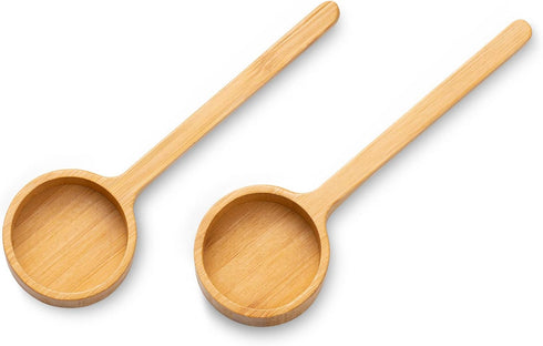 Bamboo Wooden Coffee Scoop for Jars, Minimalist Farmhouse Food Jar Scoop