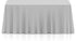 Lann's Linens - 90" x 132" Premium Tablecloth for Wedding/Banquet/Restaurant, Rectangular Polyester Fabric - Silver